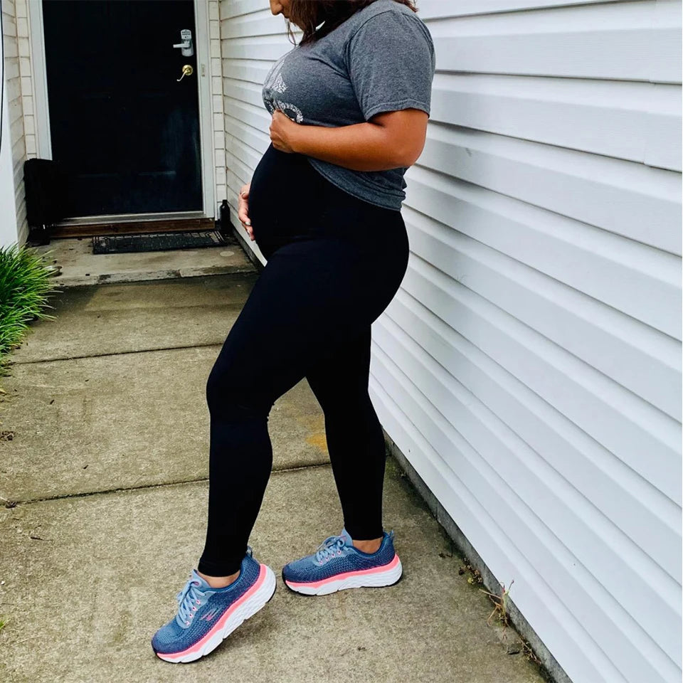 Legging de Grossesse Taille Haute – Confort Absolu & Maintien Parfait