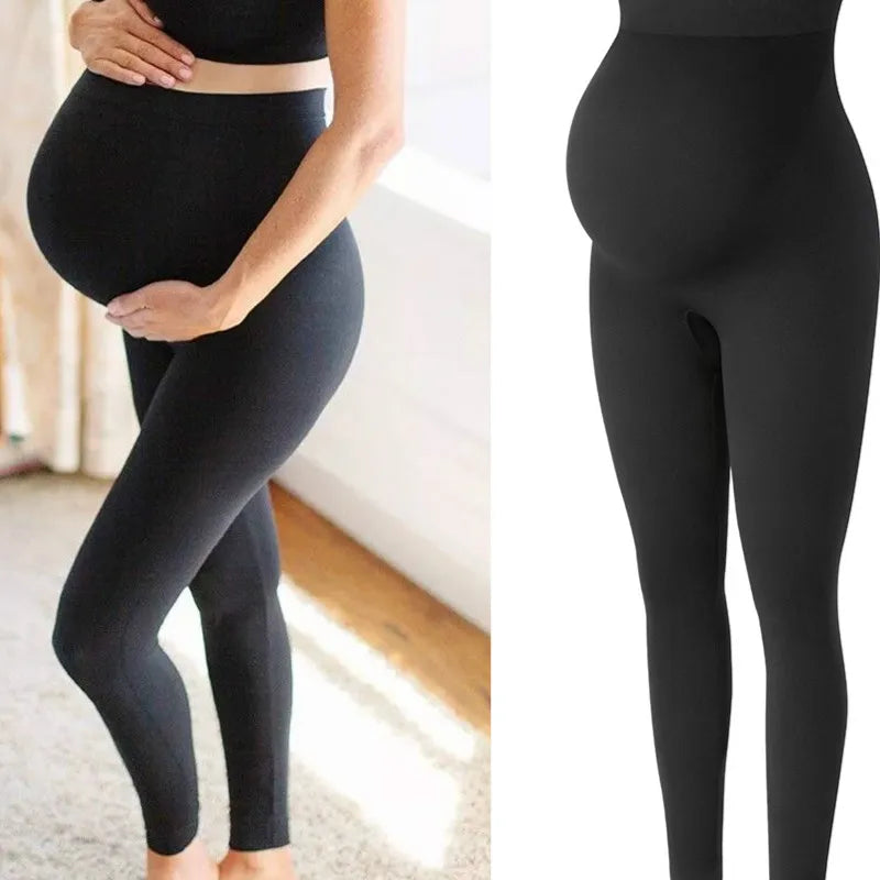 Legging de Grossesse Taille Haute – Confort Absolu & Maintien Parfait
