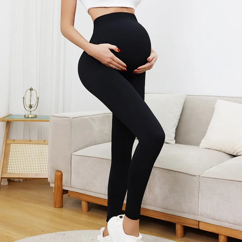 Leggings Sans Coutures pour Femmes Enceintes – Grossesse Confort & Liberté de Mouvement