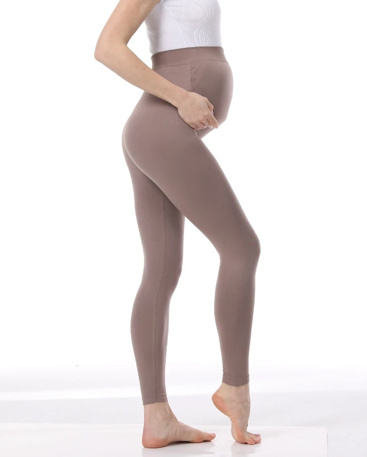 Legging de Grossesse Taille Haute – Confort Absolu & Maintien Parfait