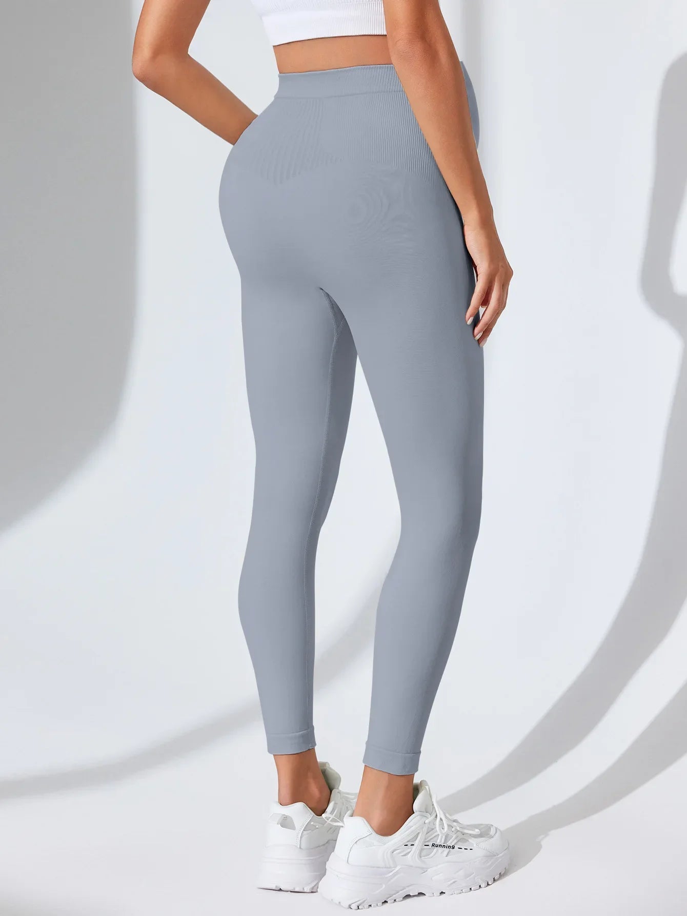 Leggings Sans Coutures pour Femmes Enceintes – Grossesse Confort & Liberté de Mouvement