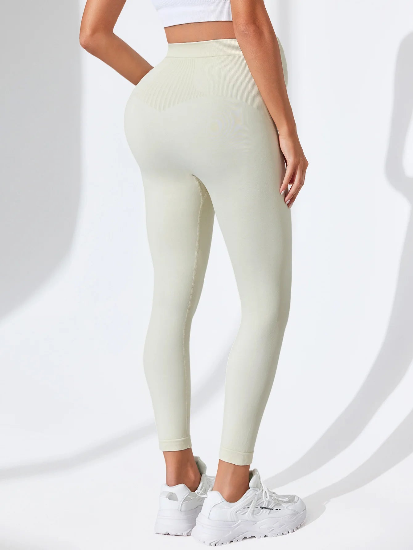 Leggings Sans Coutures pour Femmes Enceintes – Grossesse Confort & Liberté de Mouvement