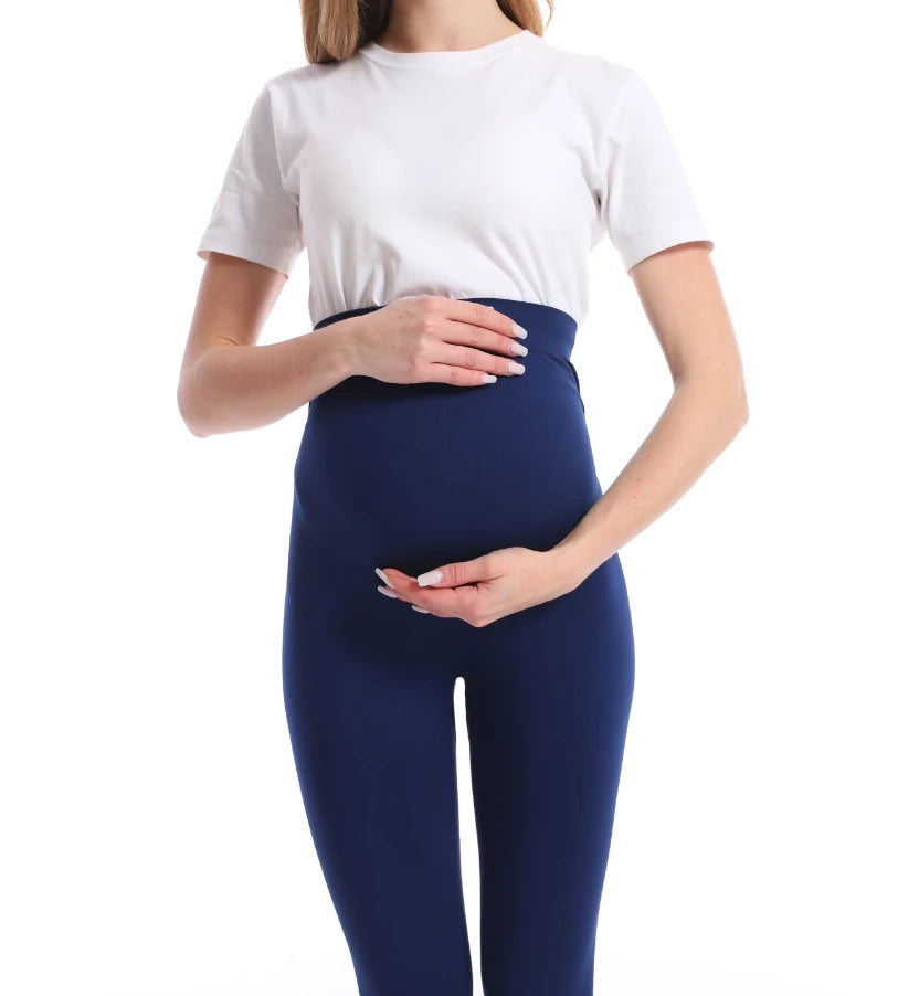 Legging de Grossesse Taille Haute – Confort Absolu & Maintien Parfait